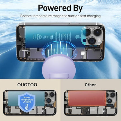 2025 3 in 1Charging Station Compatible with Mag-safe Charger Wireless Charger Stand for iPhoneAir17 16 15 14 13 12Series Wireless Charging Station for AirPods Wireless Charging Stand for iWatch Series