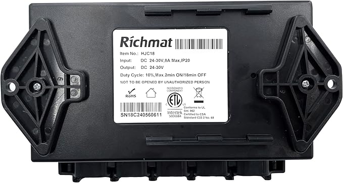 Uetmulik Adjustable Bed Richmat Non-Universal Wireless HJH55 Remote and HJC18 Control Box Replacement