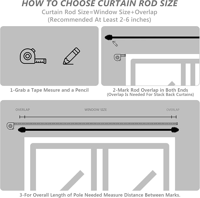 Silver Curtain Rods for Windows 48 to 84 Inches, 1 Inch Diameter Heavy Duty Single Curtain Rod, Adjustable Window Curtain Rod Drapery Rod with Decorative Finials