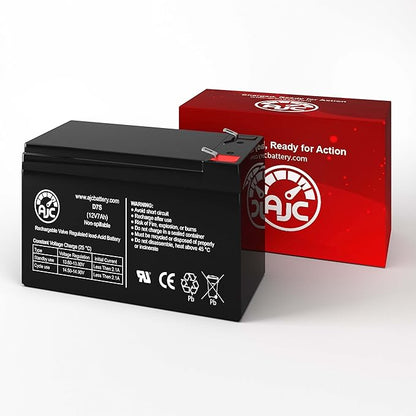 AJC Battery Compatible with Tripp Lite Smart 1500 LCDT 12V 7Ah UPS Battery
