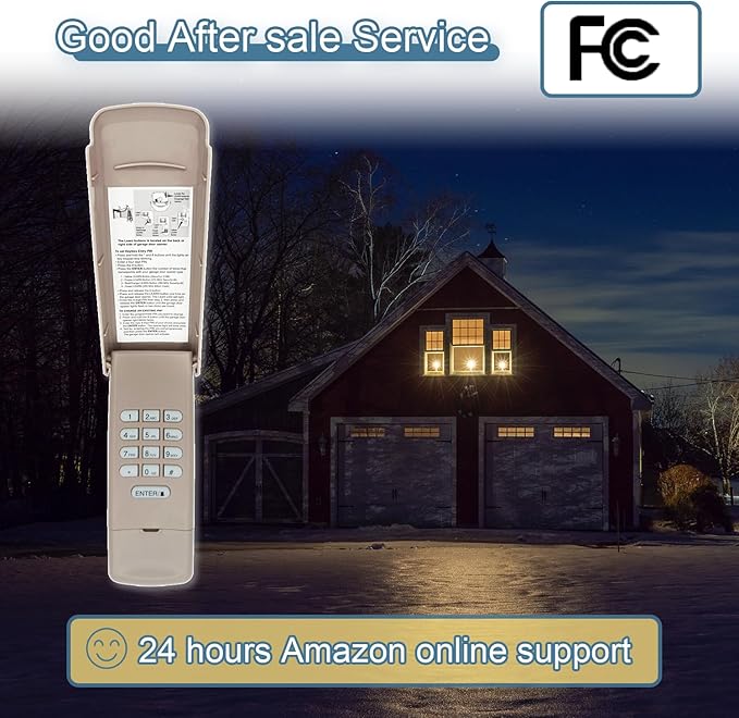 Garage Door Opener Wireless Keyless Keypad, Compatible with 877MAX, G940EV-P2, 878MAX, 377LM, 977LM, 877LM, 66LM,Replacement for LiftMaster, Chamberlain, Craftsman
