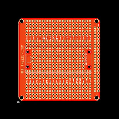 Treeidx 3pcs Expansion Board Breadboard Gold Plated Finish Proto Board PCB Compatible with Raspberry PI PICO