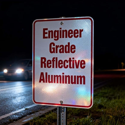 Custom Metal Sign Outdoor, Personalized Metal Signs for Office, Business, Home, 14x10 Inches, Rust Free .040 Aluminum