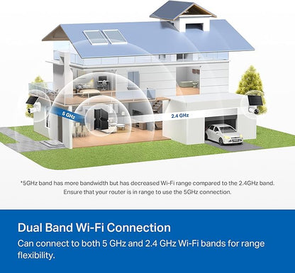 Tapo MagCam 4K Solar, 4K Ultra HD Outdoor Wireless Battery Camera w/Solar Panel – 24/7 Capture, Free Person/Vehicle Detection, Starlight Color Night Vision, Works w/Alexa & Google Assistant