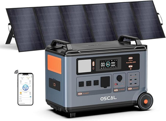 G2500 3600Wh Solar Generator,6000W Power Station