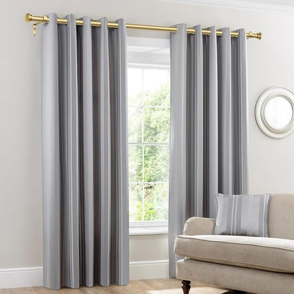 TONIAL Curtain Rod 32 to 58 Inch, Telescoping Splicing 3/4 Drapery Rods for Windows Decorative Single Rod with Small Cap End, Antique Gold