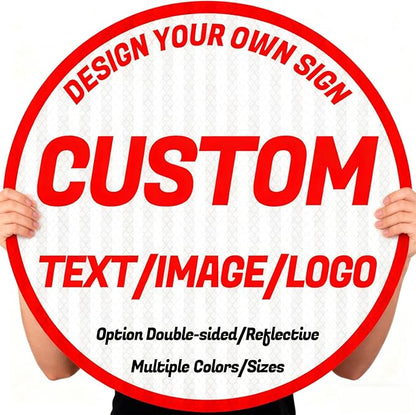 custom metal signs, business/store signs,No Parking sign,multiple sizes/colors,Option double-sided/reflective,for home/business indoor/outdoor decorate，office,Pet Souvenirs