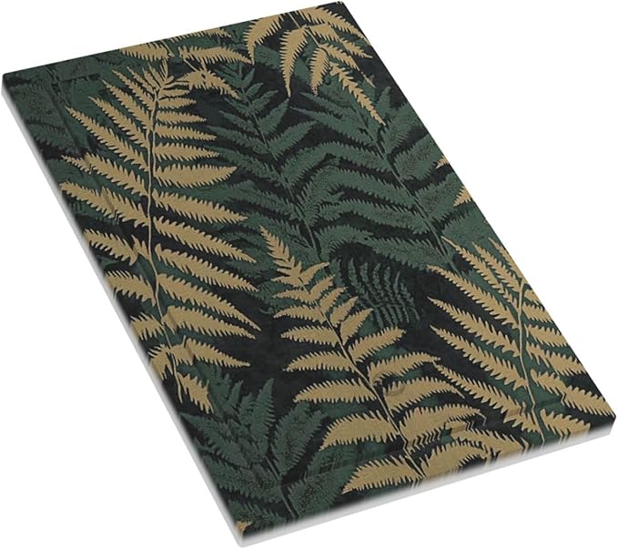 Light Switch Cover Plate Botanical Fern Green Leaf Forest 1 Gang No Device Blank Electrical Wall Plates Faceplate Decorative Switch Plate For Bed Room Home Decor