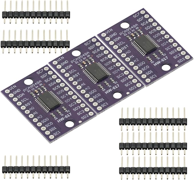 3PCS TCA9548A IIC I2C Multiplexer Breakout Board 8 Channel Expansion Board for Chaining Modules Arduino