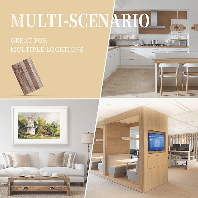 Light Switch Cover Plate Retro Wood Brown Farmhouse Barn Wooden 1 Gang No Device Blank Electrical Wall Plates Faceplate Decorative Switch Plate for Farmhouse Cabin Decor