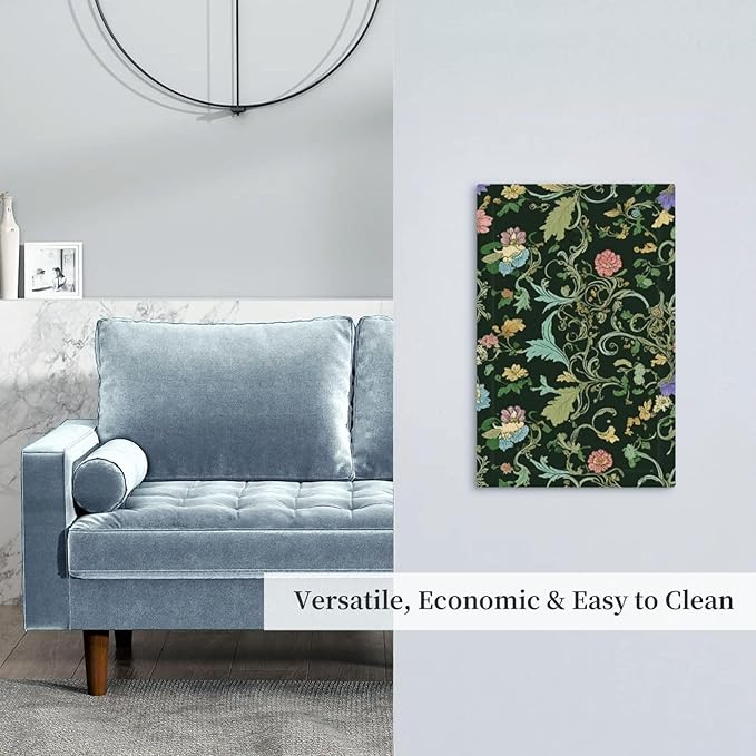Decorative Light Switch Cover Plate Vintage Green Leaf Plant Rustic Pink Flower 1 Gang No Device Single Blank Outlet Covers Wall Plate Cover Switchplate Electrical Faceplate