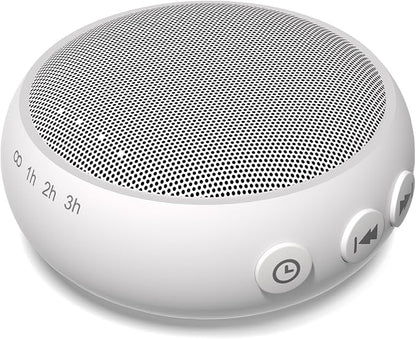 SoundMe Sound Machine with 30 Soothing Natural Sounds 36 Volume Portable Travel White Noise Machine for Sleeping Brown Noise Machine for Baby Kids Adults Noise Canceling Machine for Office Privacy