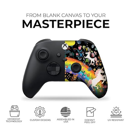 DreamController Deaddpool & Unicorn Custom X-box Controller Wireless compatible with X-box One/Series X/S Proudly Customized in USA with Permanent HYDRO-DIP Printing(NOT JUST A SKIN)(MODDED