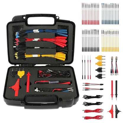 68 PCS Automotive Circuit Test Lead Kit,Multimeter Test Leads Set,Electrical Breakout Leads Automotive Kit, OBD2 Breakout Box OBDII Protocol Detector for Professional Automotive Diagnostics