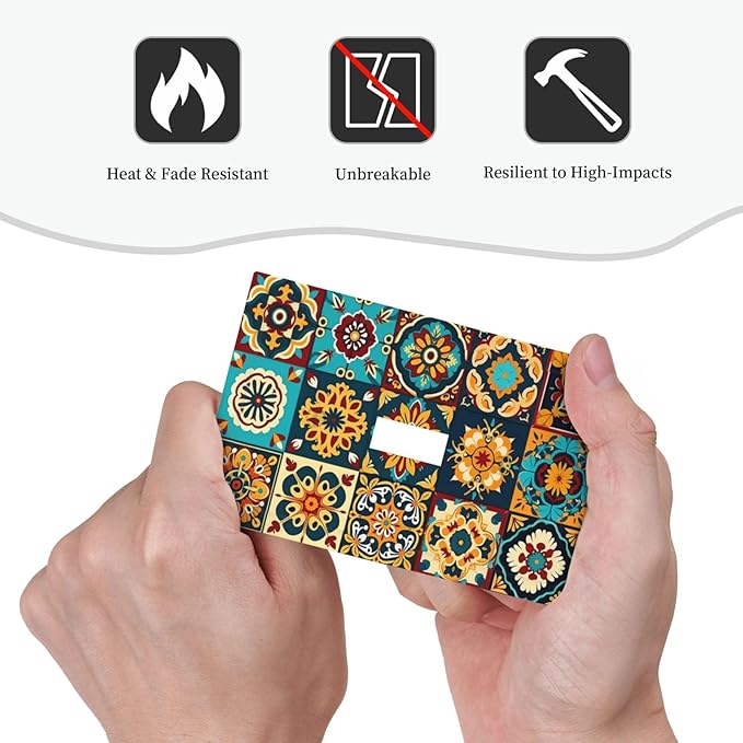 Mexican Talavera Ceramic Tile Moroccan Boho Decorative Light Switch Cover 1 Gang Single Toggle Device Electrical Faceplate Switchplates Decorator Outlet Wall Plate for Bathroom Kitchen Decor