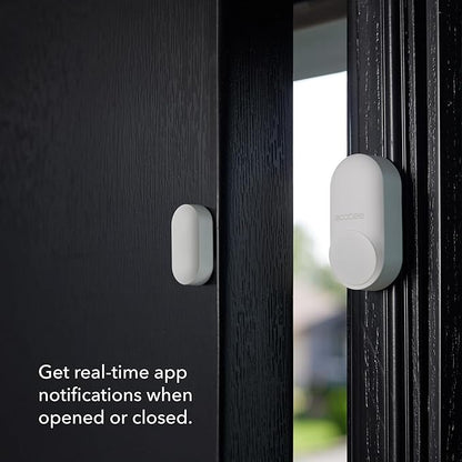 ecobee Security Bundle Pack Smart Doorbell Camera (Wired) + SmartSensor for Doors and Windows (2-Pack)