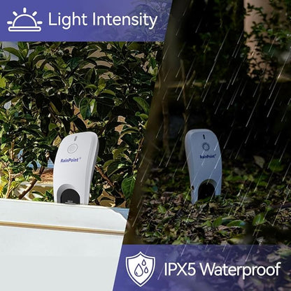 Wi-Fi Soil Moisture Meter, Plants Humidity Meter, Soil Temperature Monitor for Gardening & Farming (Add-on Device, Requires Hub or Gateway for Operation - Sold Separately)