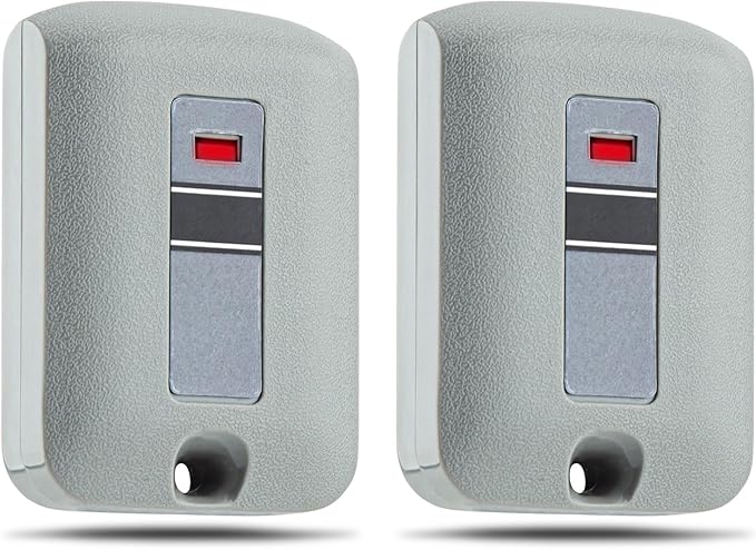 2-Pack Replacement Garage Door Opener Remote for Linear Multi-Code 3089, 308911, 3070, 307010, 10 Dip Switch Gate Opener, 300MHz Compatible