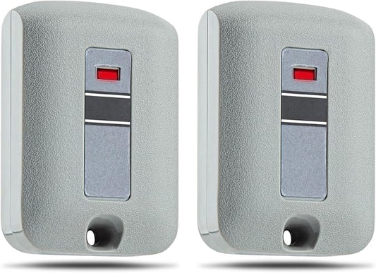 2-Pack Replacement Garage Door Opener Remote for Linear Multi-Code 3089, 308911, 3070, 307010, 10 Dip Switch Gate Opener, 300MHz Compatible