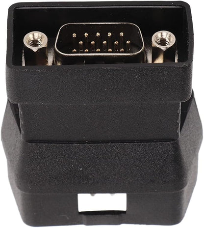 OBD2 Test Adapter Connector, Smart - 16E OBD2 Diagnostic Adapter, Plug and Play Stable Performance for Launch X431 IV Scanner, Durable ABS Material with Rigorous Testing, Perfect