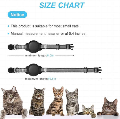 GPS Tracker for Cats, Mini GPS Cat Tracker, Smart Pet Activity Tracker, No Monthly Fee, Compatible with Apple Find My(iOS Only), Anti-Lost, Finder Tag for Vehicles, Pets, Kids, Items (1 Pack)