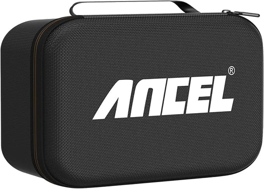 ANCEL Waterproof Storage Case Bag for HD100 Heavy Duty Truck Scanner and Other Testers - Durable Zipper Carry Box (8.66’’ x 6.22’’ x 3.15’’)