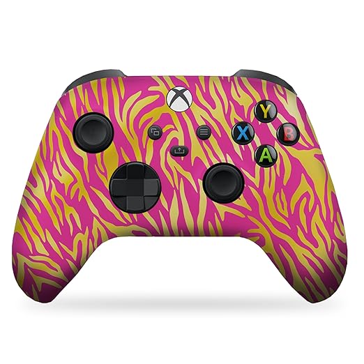 DreamController Nobility Tiggger Custom X-box Controller Wireless compatible with X-box One/Series X/S Proudly Customized in USA with Permanent HYDRO-DIP Printing (NOT JUST A SKIN)