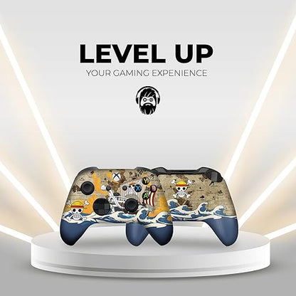 One Peice Custom X-box Controller Wireless compatible with X-box One/X-box Series X/S by DreamController | Proudly Customized in USA with Permanent HYDRO-DIP Printing(NOT JUST A SKIN) (MODDED)