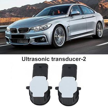 2 PCS 66209261582 Car PDC Parking Sensor Bumper Parking Sensor for 2011-2021 BMW F20 F21 F22 F30 F31 F32 F33 320i 325i 328i 335i 428i 435i Replace# 66209261588 66209261589 66209261590 66209261591