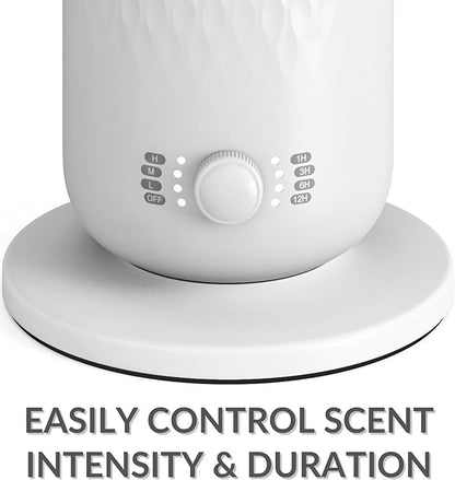 The AirScent Waterless Diffuser - Cold Air Scent Diffuser Oil Machine for Homes, Offices, Hotels and Spas - Aromatherapy Diffuser for Aesthetic Scenting - White - 4.05 Oz - Fragrance Oil Not Included