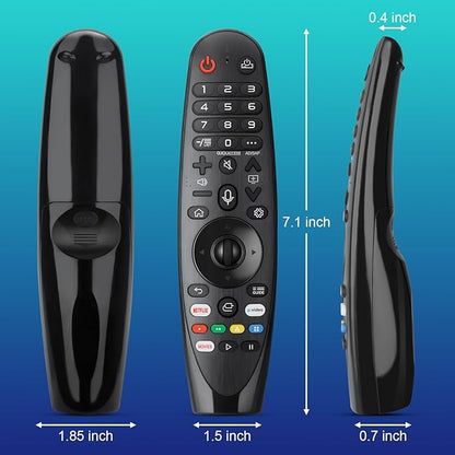 Voice-Magic-for-LG-TV-Remote-Control-Replacement Compatible with LG Smart OLED Thinq Webos TVs for AKB75855501 AN-MR24gn MR23gn MR22gn MR21ga MR20ga