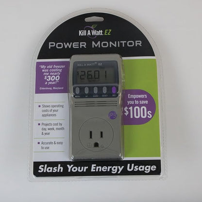 P3 International P4460 Kill A Watt EZ Electricity Usage Monitor, grey (3-Pack)