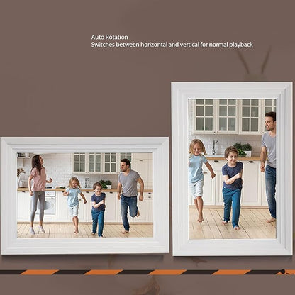 Sorandy 10.1 Inch Digital Picture Frame, WiFi Smart Photo Frame with 1280x800 IPS HD Auto Rotate 32GB, Share Photos Remotely via App for Home Office Gift