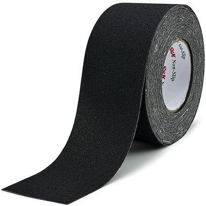 S&X Anti Slip Tape 3 Inch x 60 Ft, High Traction Grip Tape for Stairs Steps, Non-Skid Roll Non Slip Stair Tread Outdoor Indoor Waterproof, Weather-Resistant, Black