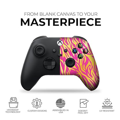 DreamController Nobility Tiggger Custom X-box Controller Wireless compatible with X-box One/Series X/S Proudly Customized in USA I Permanent HYDRODIP Print(NOT JUST A SKIN)(MODDED)