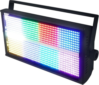 Rockville Stage Panel 864 LED RGB Pro Stage Wash Light + Strobe + Matrix Combo