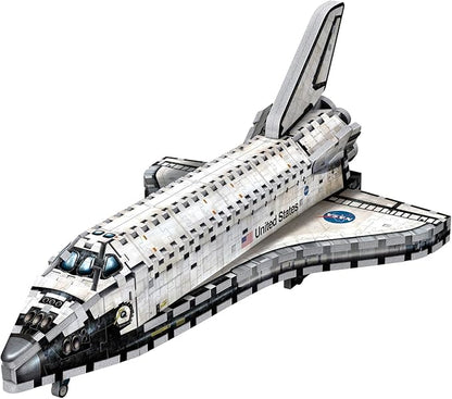 Wrebbit3D Space Shuttle Orbiter 3D Puzzle | 435 Jigsaw Puzzle Pieces | Build a Space Exploration Vehicle and Discover New Worlds
