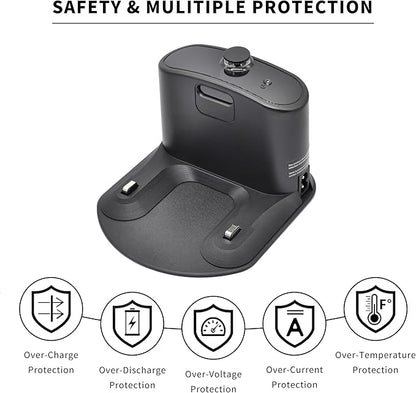 RDSJK Roomba Charger Dock, Replacement for iRobot Roomba e5 e6 i1 i3 i4 i5 i6 i7 i8 j5 j7 j9 Series & All 500 600 700 800 900 Series - Charger ADF-N1 17070 17064 4452369