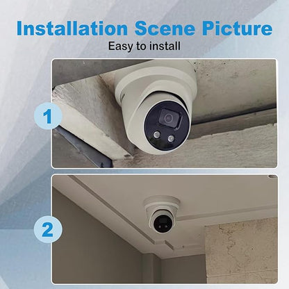 DS-2CD2386G2-I 4K 8MP AcuSense PoE Turret IP Camera, DarkFighter, IP67 Water and Dust Resistant, H.265+, 2.8mm Lens, Oringinal International Version