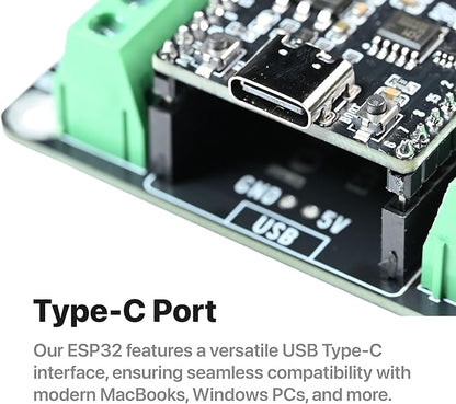 3-Pack Lonely Binary ESP32 Gold Edition with External IPEX Antenna WiFi Bluetooth Dual-Core MCU with Screw/Non-Screw Expansion Boards, Type-C Port Compatible with Arduino IDE, MicroPython, ESP-IDF