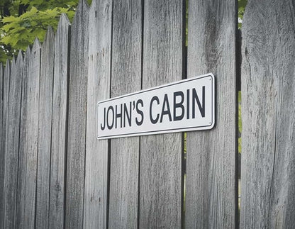 Custom Reflective Street Signs - Single/Double Sided Outdoor Metal Signs with Text, Photo, Logo - Personalized for Office, Business, Home - 4x18 Inch Rust Free .040 Aluminum