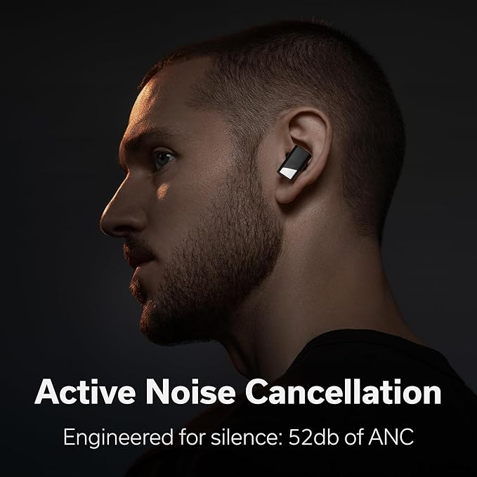 Status Pro X Wireless Earbuds, Triple Speaker Driver, Hi-Res Audio with LDAC, 52dB ANC, 6 Beamforming Mics with VoiceLoom AI for Clearest Calls