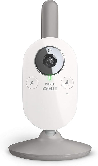 PHILIPS Avent Digital Baby Monitor with Camera and Audio, 3.5" Display Baby Camera Monitor with 2-Way Talk, Night Vision, Temperature, 980ft Range, Video Baby Monitor with No Wi-fi, Lullabies