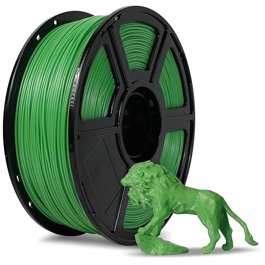 FLASHFORGE ASA Filament 1.75mm Green, 3D Printer Filament 1kg (2.2lbs) Spool, Dimensional Accuracy +/- 0.02mm, Durable, High UV-Resistant, Perfect for Printing Outdoor Functional Parts