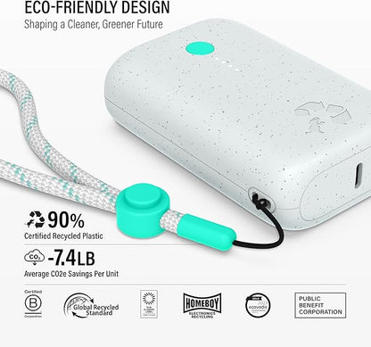 Nimble Champ Portable Charger, 10,000mAh Power Bank Fast Charging, 20W Dual USB-C Battery Pack with Cable, Travel Essential Power Bank for iPhone Laptops Galaxy Tablet Pixel iPad Macbook Kindle Airpod
