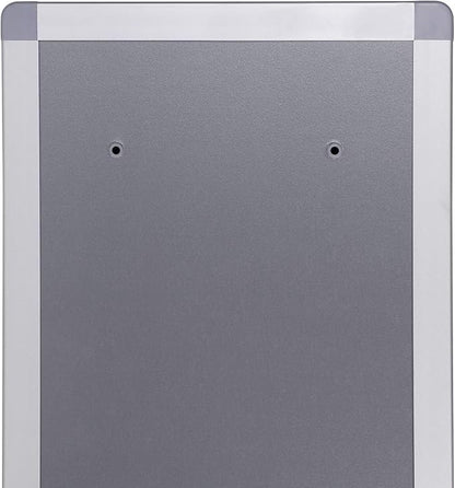 Amazon Basics 24-Key Position Cabinet Key lock Box, Silver, 12.5"D x 8.5"W x 2.45"H