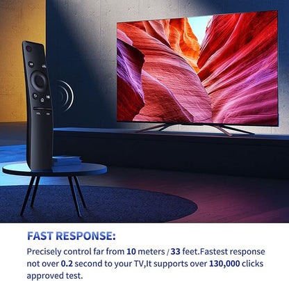 Universal for Samsung-TV-Remote-Control Replacement,Compatible with All Samsung Smart Frame Curved QLED TVs