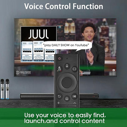 for Samsung Smart TV Voice Remote,for All 2019 to 2025 Samsung Remote,Replacement Control for The Frame/Crystal UHD/QLED/NEO QLED/Curved 4K 8K TVs