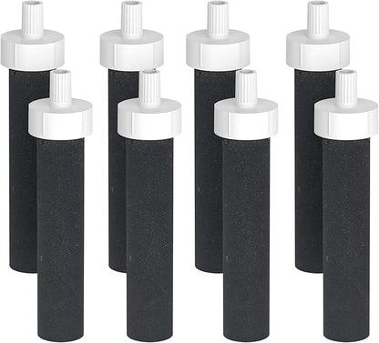 AQUA CREST Water Bottle Filter, Replacement for Brita® BB06, Brita Hard Sided, Stainless Steel and Plastic Bottle Filter, 8 Count