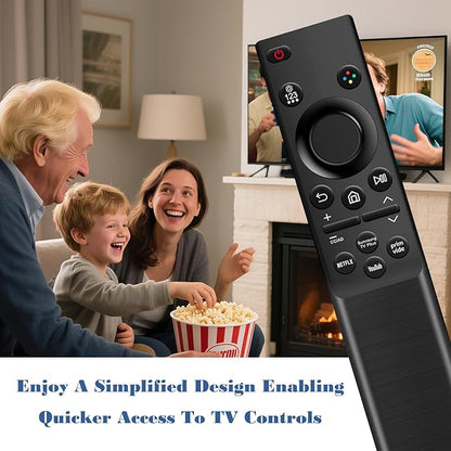 [2 Pack] Universal Replacement for Samsung TV Remote Control, BN59-01484A Compatible with All Samsung Smart TV, QLED, 4K, 8K, Frame, Curved, LED, LCD HDTV Models (2019-2025), No Setup Required